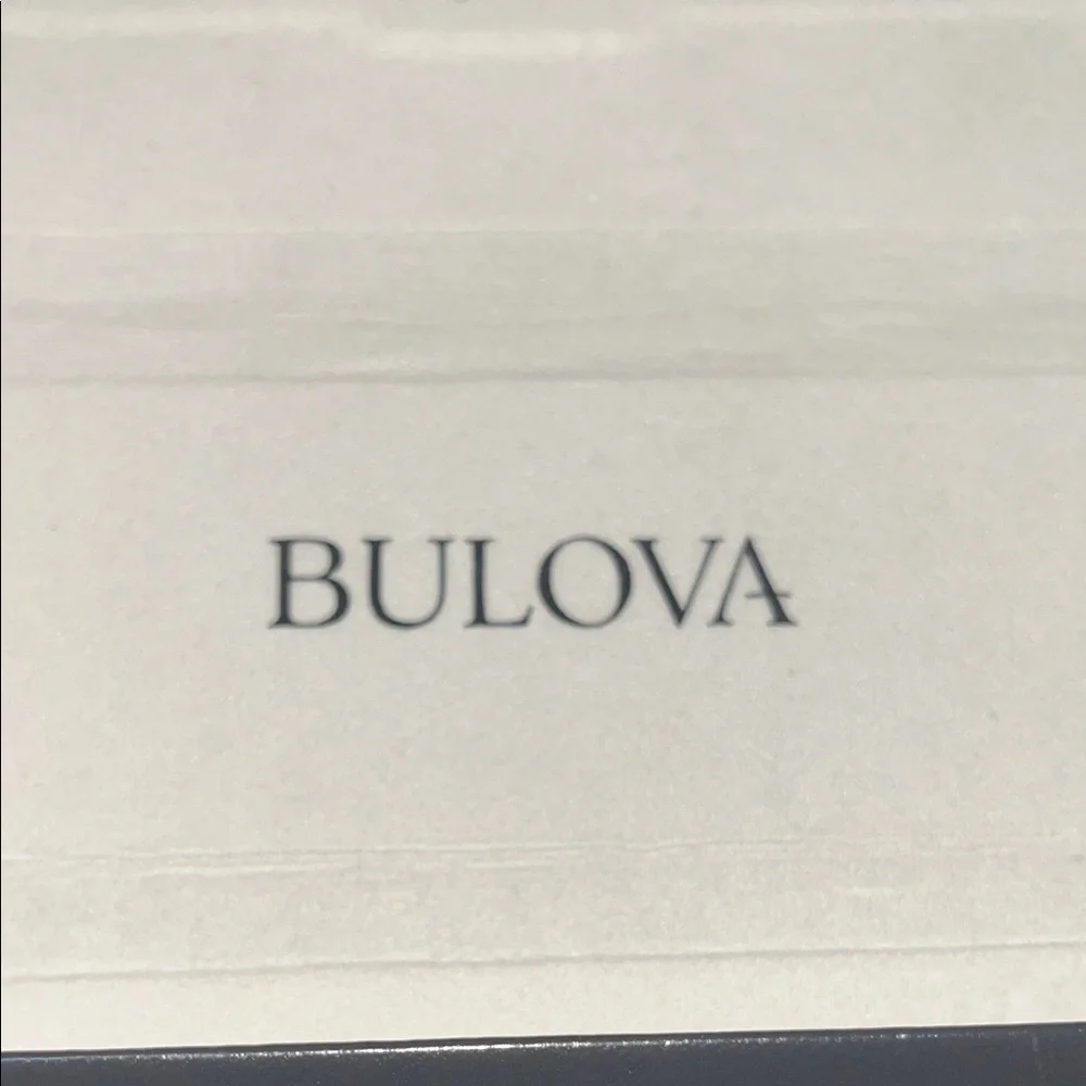 Bulova Elegant Black Fold Flat Eyeglass Case
